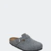BOSTON SOFT FOOTBED(1029708 Birkenstock Boston Soft Footbed_basalt Gray)