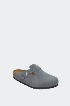 BOSTON SOFT FOOTBED(1029708 Birkenstock Boston Soft Footbed_basalt Gray)