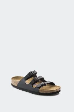 FLORIDA SOFT FOOTBED (N)(0053013 Birkenstock Florida Soft Footbed N_black)
