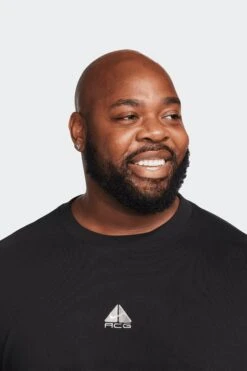 ACG LUNGS TEE(Nike Mens Acg Lungs Dr7753_black Summit White) -Sporty Fashion black top 0002 AURORA DR7753 011 PHSYM010 2000