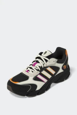 CRAZYCHAOS 2000(Adidas Mens Crazychaos 2000_core Black Off White Crew Orange) -Sporty Fashion crazy 01 0000 JH8630 10 FOOTWEAR 3D Rendering SideLateralLeftView transparent