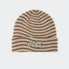 COLLEGE WAVE CUFF BEANIE(Dime Equipment College Wave Cuff Beanie_tan)