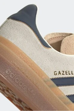 W GAZELLE BOLD(Adidas Womens Gazelle Bold_cream White Night Indigo Magic Beige) -Sporty Fashion gazelle 0001 JQ5126 9 FOOTWEAR Photography DetailView2 transparent