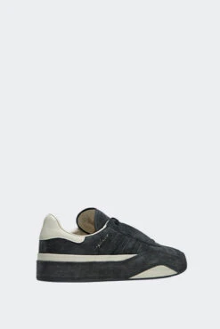 Y-3 GAZELLE(Adidas Mens Y3 Gazelle_black Black Alumina) 13 Y-3 GAZELLE(Adidas Mens Y3 Gazelle_black Black Alumina) -Sporty Fashion gazelle 0004 JH8925 7 FOOTWEAR Photography BackLateralTopView transparent