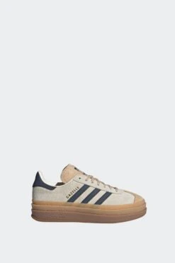 W GAZELLE BOLD(Adidas Womens Gazelle Bold_cream White Night Indigo Magic Beige)