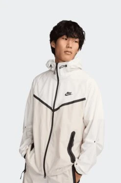 TECH WOVEN JACKET(Nike Mens Tech Hm7151_lt Orewood Brn Sail Black)