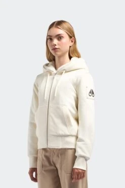 W CLASSIC BUNNY(M34ls636 1492 Womens Moose Knuckles Classic Bunny Hoodie)