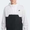 CLUB ANORAK JACKET(Nike Mens Club Hj1957_photon Dust Black White Black) -Sporty Fashion nike 0025 AURORA HJ1957 025 PHSFM001 2000