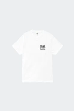 PERMISSION TEE(Obey Mens Permission Tee_white)