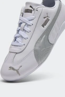 W SPEEDCAT LEATHER(Puma Womens Speedcat Leather_puma White Puma Silver) -Sporty Fashion puma 0014 403574 03 sv04