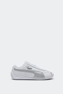 W SPEEDCAT LEATHER(Puma Womens Speedcat Leather_puma White Puma Silver)
