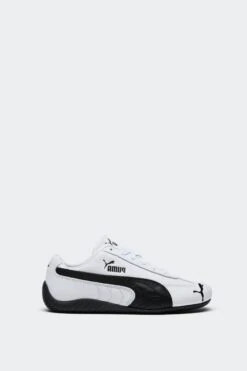 W SPEEDCAT LEATHER(Puma Womens Speedcat Leather_puma White Puma Black)