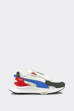 WILD RIDER GS(Puma Big Kids Wild Rider_black Red Blue White)