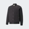 MAISON KITSUNE REVERSIBLE BOMBER(Puma Mens Maison Kitsune Reversible Bomber_black)