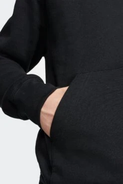 NSW CLUB FLEECE HOODIE(Nike Mens Nsw Club Fleece Hoodie_black Black White) -Sporty Fashion sesinko BV2654 010 4