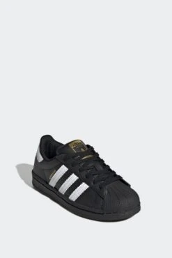 SUPERSTAR PS(Adidas Little Kids Superstar_core Black White Core Black) -Sporty Fashion sesinko EF5394 4