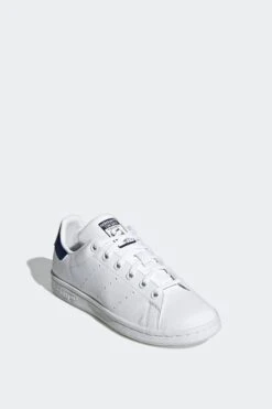 STAN SMITH GS(Adidas Big Kids Stan Smith_cloud White Cloud White Dark Blue) -Sporty Fashion sesinko H68621 4