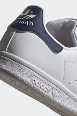 STAN SMITH GS(Adidas Big Kids Stan Smith_cloud White Cloud White Dark Blue) -Sporty Fashion sesinko H68621 6