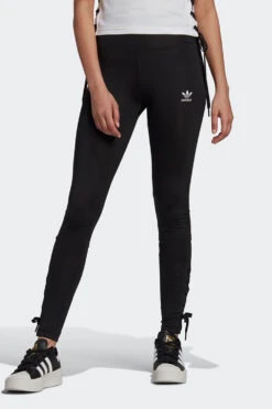 W LACE-UP LEGGINGS(Adidas Womens Always Original 7 8 Leggings_black)