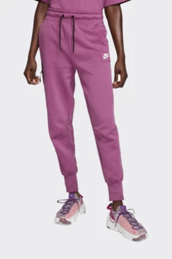 W TECH FLEECE JOGGERS(Nike Womens Tech Fleece Joggers_light Bordeaux White)