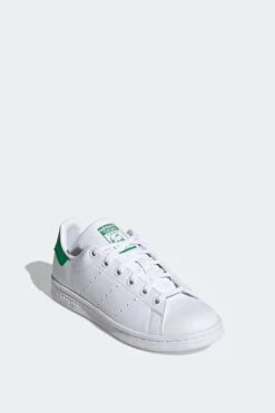 STAN SMITH GS(Adidas Big Kids Stan Smith_cloud White Cloud White Green) -Sporty Fashion sesinko FX7519 4