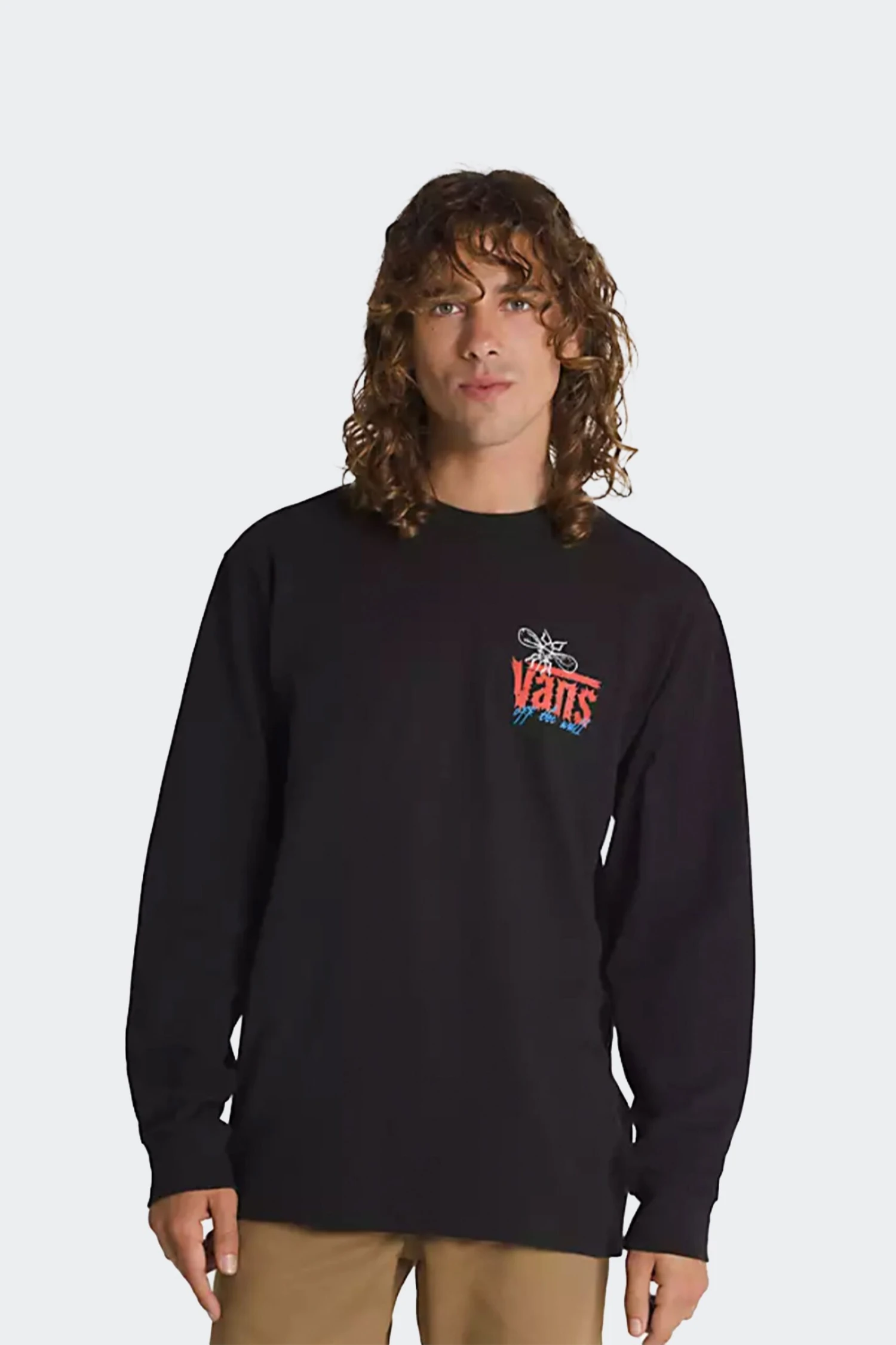 TEAR MOUNTAIN TEE(Vans Mens Tear Mountain Long Sleeve_black) 3 TEAR MOUNTAIN TEE(Vans Mens Tear Mountain Long Sleeve_black)