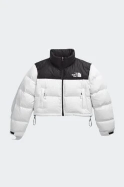 The North Face W NUPTSE SHORT(Northface Womens Nuptse Short_white Dune)