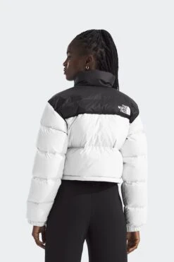 The North Face W NUPTSE SHORT(Northface Womens Nuptse Short_white Dune) -Sporty Fashion women nuptse 0005 Screenshot2024 10 07at11.17.05AM