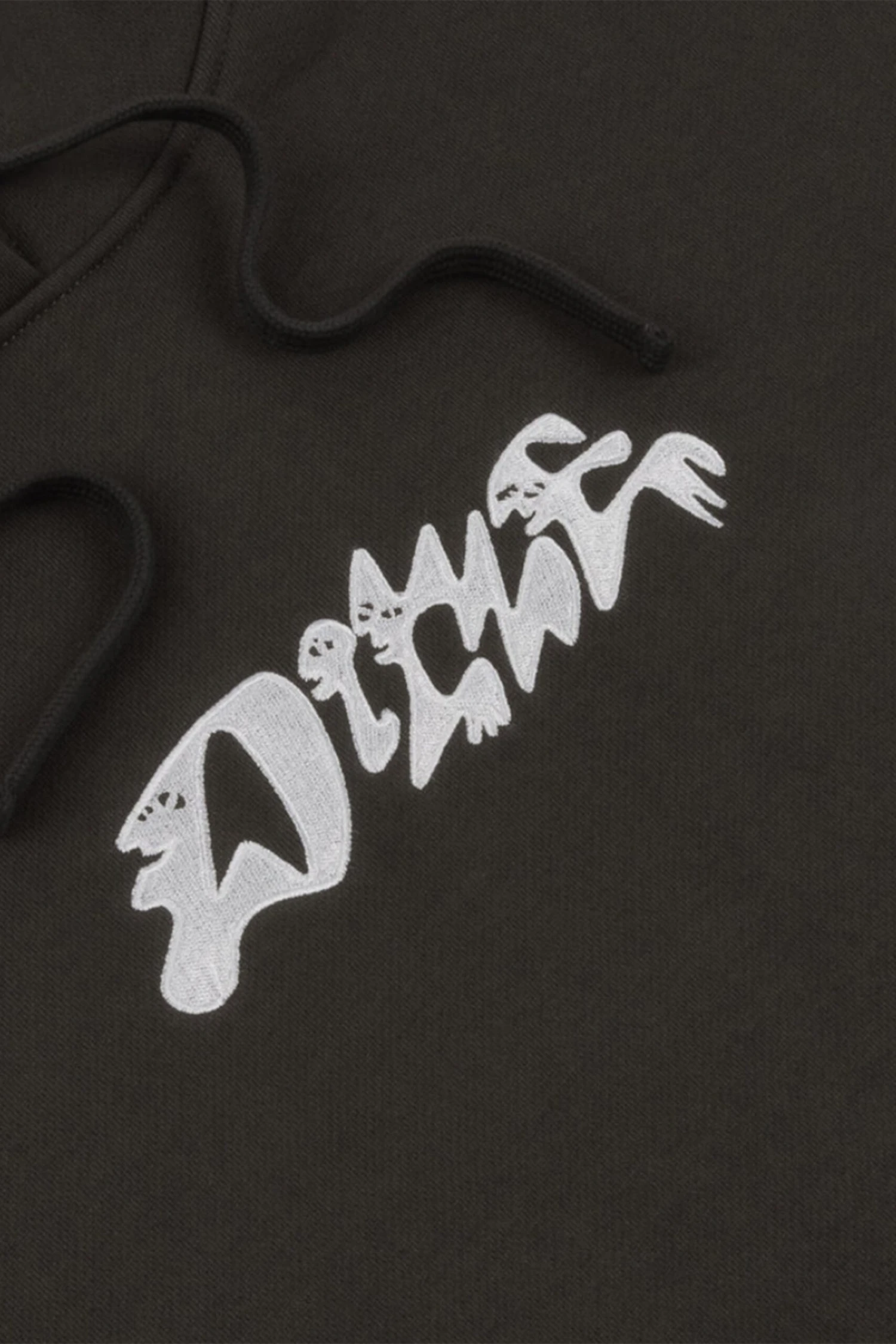 HAPPY HOODIE(Dime Mens Happy Hoodie_vintage Black) 4 HAPPY HOODIE(Dime Mens Happy Hoodie_vintage Black) - Image 2